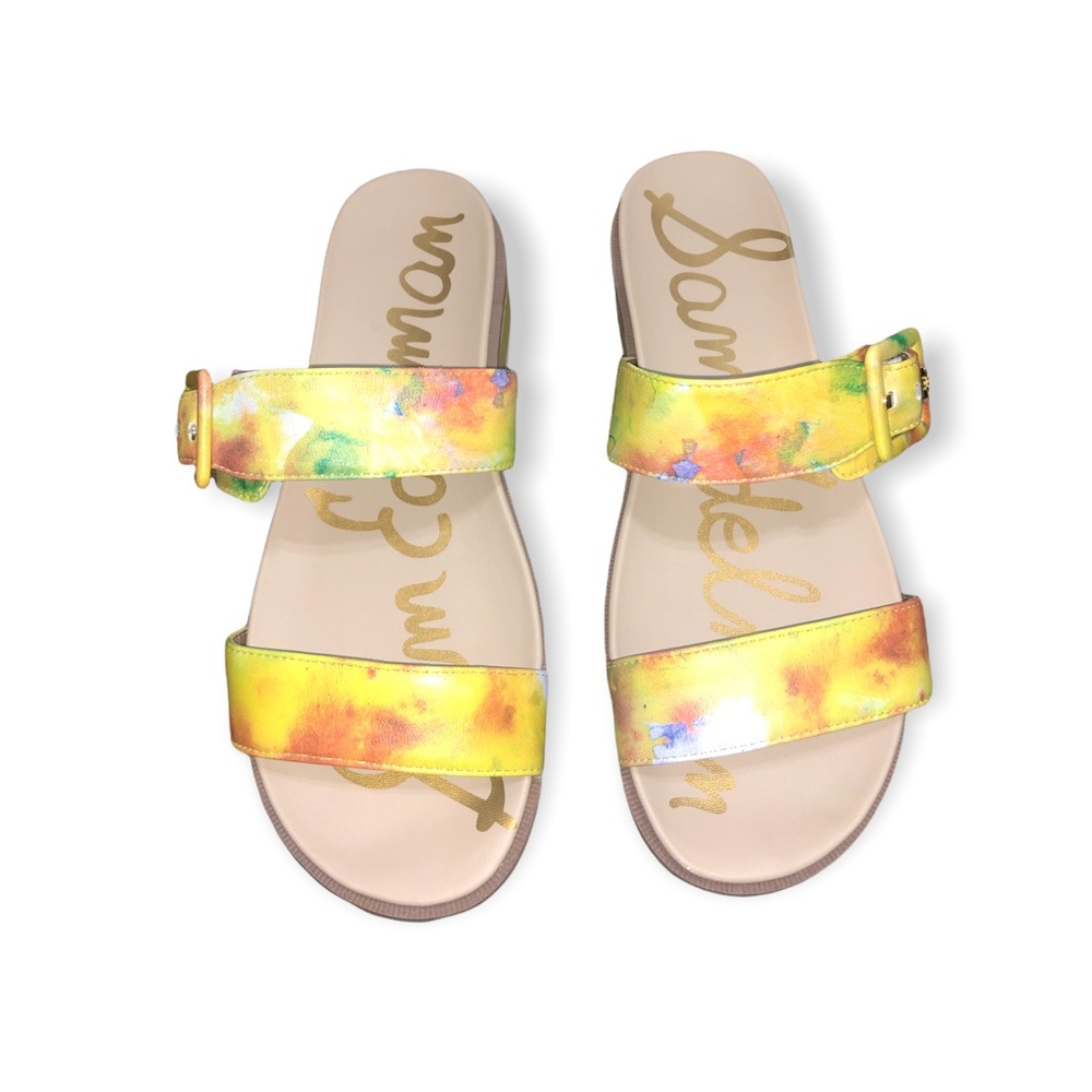 Sam Edelman Agustine Multi-Colored Platform Sanda… - image 3